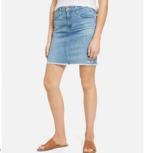 🎉HOST PICK🎉 AG Adriano Goldschmied The Erin jean distressed skirt denim …